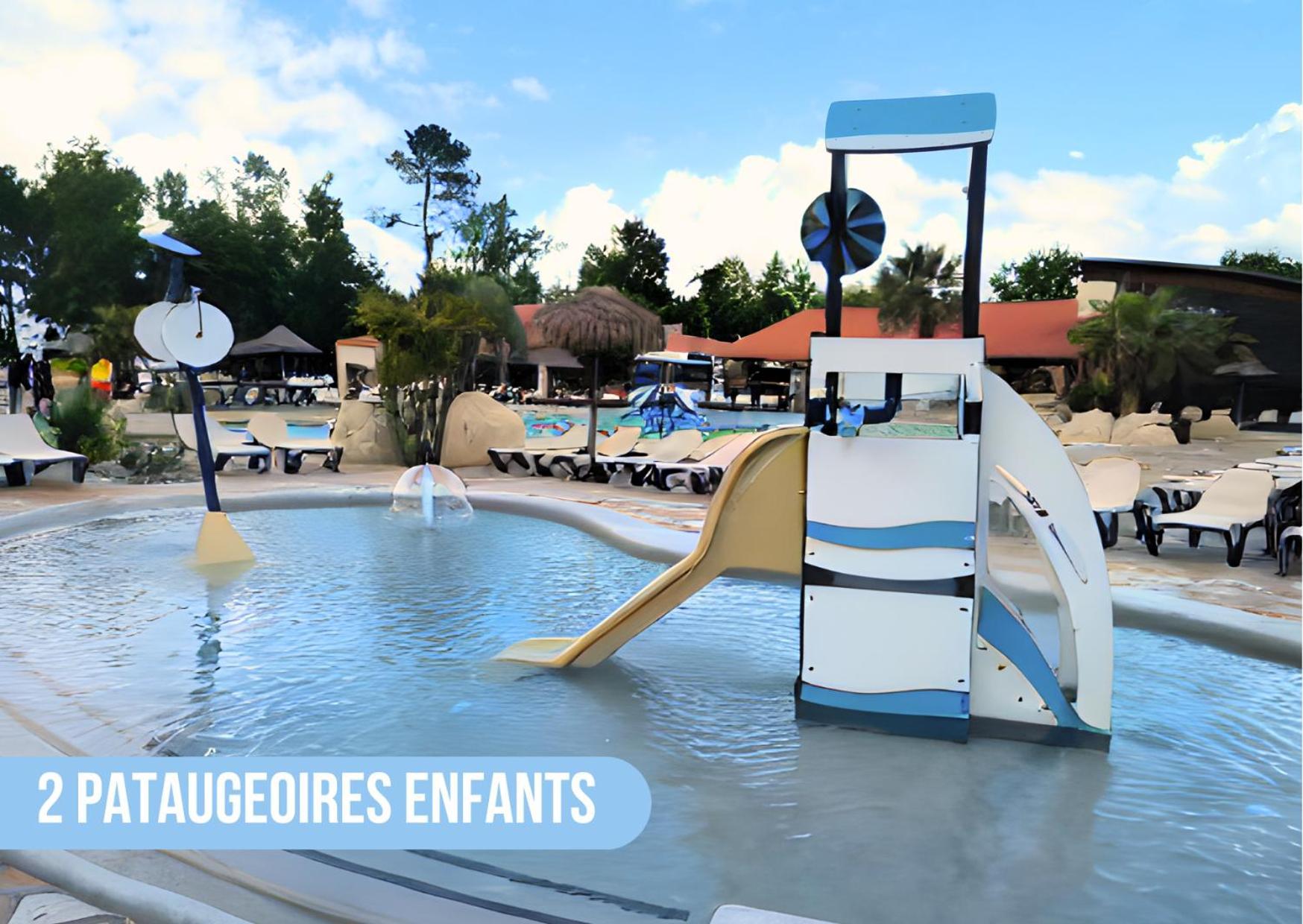200M De La Plage Bungalow Luxe De 44M2 Menage Et Draps Inclus Camping 5 Etoiles Mayotte Lac Biscarrosse Koyobalys Eksteriør bilde